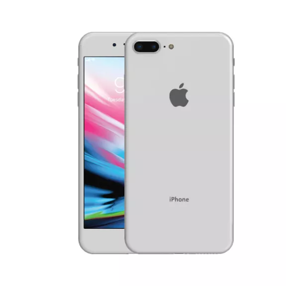 iPhone 8 Plus 128 GB Silver — Sidabrinė