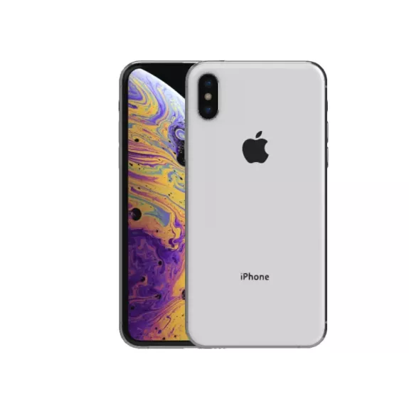 iPhone XS 64 GB Silver — Sidabrinė