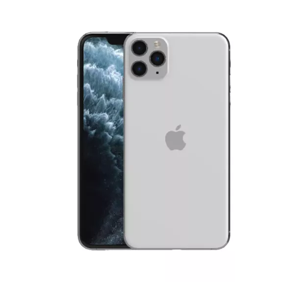 iPhone 11 Pro Max 64 GB Silver — Sidabrinė