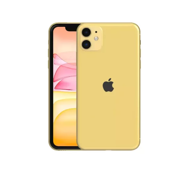 iPhone 11 128 GB Yellow — Geltona