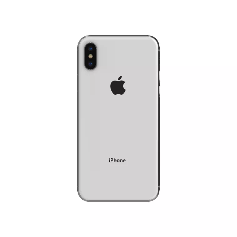 iPhone X 64 GB Silver — Sidabrinė - , iphone 4