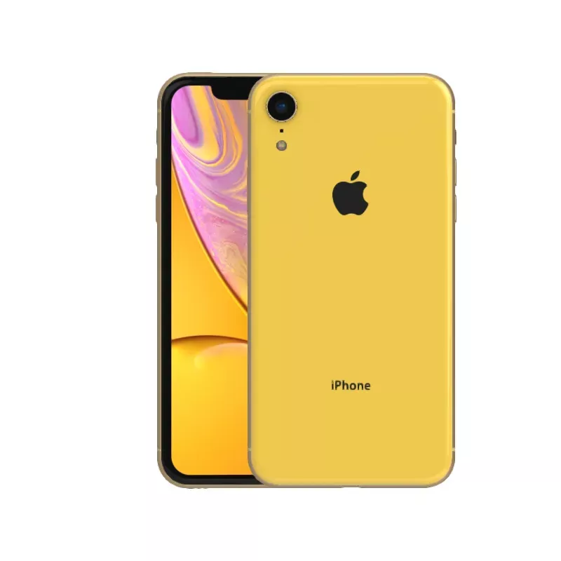 iPhone XR 64 GB Yellow — Geltona - , iphone 2